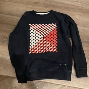 Saturdays black crew neck sweatshirt